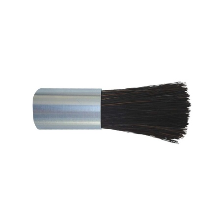 GORDON BRUSH 5/8" D Body Black Horsehair Fill .125" Orifice Flow Thru Brush LBF-5HH